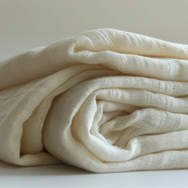 Organic Muslin Face Cloths x2